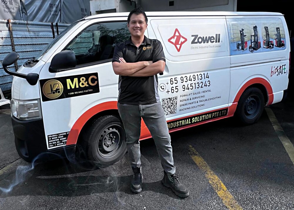 CM Low, founder of M&C Industrial Solution